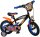 Volare Hot Wheels Kinderfahrrad für Jungen - 12 Zoll in Schwarz, Orange und Blau