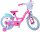 Volare Barbie Kinderfahrrad für Mädchen - 16 Zoll in Rosa mit zwei Handbremsen