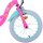 Volare Barbie Kinderfahrrad für Mädchen - 16 Zoll in Rosa mit zwei Handbremsen