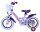 Volare Disney Wish Kinderfahrrad für Mädchen - 12 Zoll in Lila für Kinder von 3 bis 4,5 Jahren