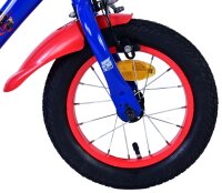 Volare Sonic Prime Kinderfahrrad für Jungen - 12 Zoll in Blau und Rot