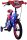 Volare Sonic Prime Kinderfahrrad für Jungen - 14 Zoll in Blau und Rot