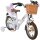 Volare Blossom Kinderfahrrad für Mädchen - 12 Zoll - Weiß mit Handbremsen