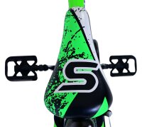 Volare Sportivo Kinderfahrrad für Jungen - 16 Zoll in Grün Schwarz mit Zweihandbremsen