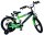 Volare Sportivo Kinderfahrrad für Jungen - 16 Zoll in Grün Schwarz mit Zweihandbremsen