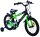 Volare Sportivo Kinderfahrrad für Jungen - 16 Zoll in Grün Schwarz mit Zweihandbremsen