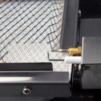 Multi-Kulti®: Portabler Gasgrill mit Steakzone®-Keramikbrenner, 42x51x25 cm, Edelstahl, Zubehör, Zündsicherung