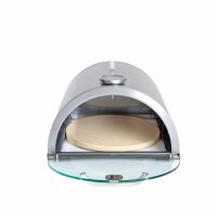 ALLGRILL Pizzaboxx® rund aus Edelstahl für alle Gas-Grillmodelle mit Seitenkochfeld