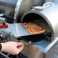 Hochwertige Pizzabox aus Edelstahl