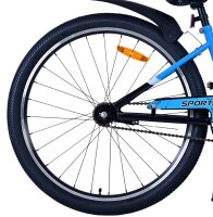 Volare Sportivo Kinderfahrrad für Jungen - 26 Zoll in Blau mit Handbremse und Rücktrittbremse
