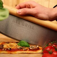 Sicheres und schnelles Zerteilen von Pizza und Flammkuchen