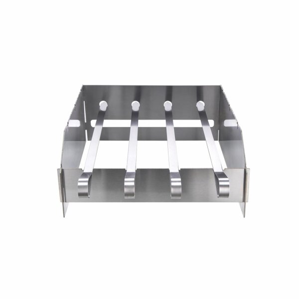 Schaschlik-Set m. Spritzschutz aus Edelstahl für Chef-Serie u. Allrounder