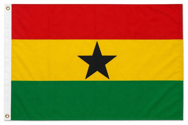 Flagge Ghana 90 x 150 cm