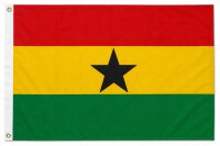 Flagge Ghana 90 x 150 cm
