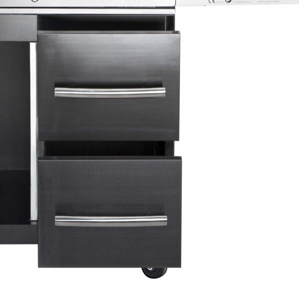 ALLGRILL Schubladen-System re. für Modular CHEF L -black-
