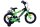 Volare Sportivo Kinderfahrrad für Jungen - 14 Zoll in Grün Schwarz mit Zweihandbremsen