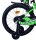 Volare Sportivo Kinderfahrrad für Jungen - 18 Zoll in Grün Schwarz mit Zweihandbremsen