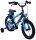 Volare Sportivo Kinderfahrrad für Jungen - 14 Zoll in Blau Schwarz für Kinder von 3,5 bis 5 Jahren
