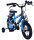 Volare Sportivo Kinderfahrrad für Jungen - 12 Zoll in Blau Schwarz mit Zweihandbremsen