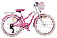 Volare Lovely Kinderfahrrad für Mädchen - 24...