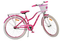 Volare Lovely Kinderfahrrad für Mädchen - 26 Zoll in Pink für Spaß und Sicherheit