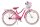 Volare Lovely Kinderfahrrad für Mädchen - 26 Zoll in Pink für Spaß und Sicherheit