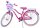 Volare Lovely Kinderfahrrad für Mädchen - 26 Zoll in Pink für Spaß und Sicherheit