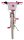 Volare Lovely Kinderfahrrad für Mädchen - 26 Zoll in Rosa mit 7 Gängen