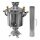 Edelstahl Holzkohle Samowar 5 Liter mit Schornstein Wasserkocher Teekocher Grill