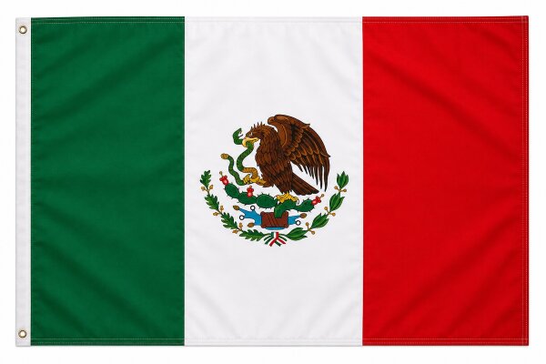 Flagge Mexiko 90 x 150 cm