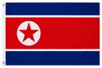 Flagge Nordkorea 90 x 150 cm