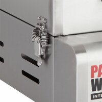 Multifunktionaler und portabler Grill Multi-Kulti® ohne Zündsicherung, Abmessungen: 42 x 51 x 25 cm, einfache Reinigung, überall einsetzbar