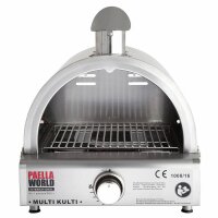 Multifunktionaler und portabler Grill Multi-Kulti® ohne Zündsicherung, Abmessungen: 42 x 51 x 25 cm, einfache Reinigung, überall einsetzbar