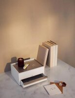 B-WARE - Umbra STOWIT Schmuckkasten 290245-670 in White/Nickel Design Schmuckbox Etui Aufbewahrung