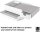 B-WARE - Umbra STOWIT Schmuckkasten 290245-670 in White/Nickel Design Schmuckbox Etui Aufbewahrung