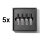 GAMMON Black Notes Herrenduft Explorer-Set 4x2 ml mit 20% Duftöl