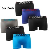 Garcia Pescara Herren Uomo Boxershorts Seamless S22 6er...