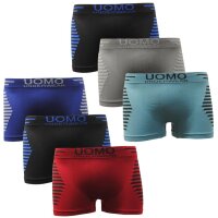 Garcia Pescara Herren Uomo3 Boxershorts Seamless 6er Pack...