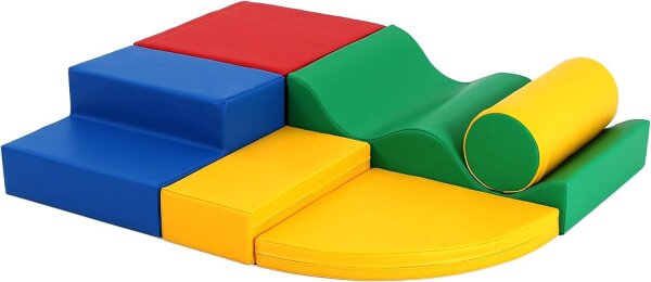 IGLU SET 28 Explorer - in verschiedenen Farben - Bunte Schaumstoff-Klettermodule/Bausteine für Kinder