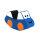 IGLU Rocker Soft Play Softbausteine - Schaukelpferd Auto aus Schaumstoff - für Kinder in verschiedenen Farben