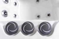 PureHaven Imperia American Outdoor-Whirlpool 230x230 cm...