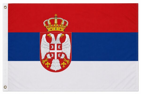 Flagge Serbien 250 x 150 cm