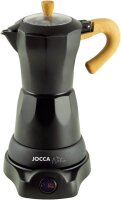 Jocca elektrische Espresso Kaffeemaschine in schwarz...