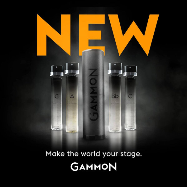 10 x GAMMON Black Notes Parfum Explorer-Set (4x2 ml) Herrenduft Parfum Duftset Probierset mit 20% Duftölanteil