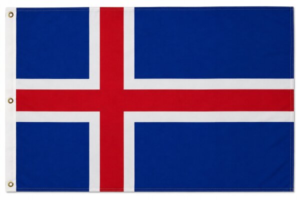 Island Flagge Fahne 250 x 150cm