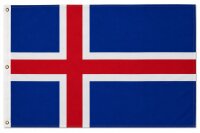 Island Flagge Fahne 250 x 150cm