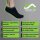 Zecond Zkin 24 Paar Sneaker Socken Gr. 32 - 38 schwarz Sommersocken Füßlinge aus Baumwolle