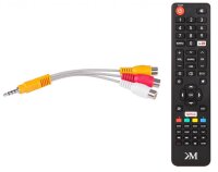 Fernbedienung und Kabel vom Krüger & Matz  KM0232-S