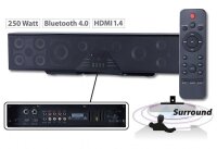 Auvisio 6 Kanal Soundbar mit Fernbedienung und...