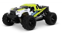 blij´r speed´r RC Monstertruck mit giftgrüner Ersatzkarosserie im Profl